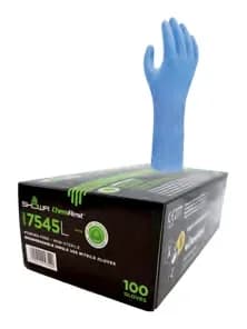 Gant SHOWA 7545 EBT - longueur 295 mm et nitrile 0,10 mm