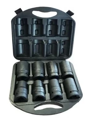 Tekson Coffret de 8 douilles 21 à 38 mm