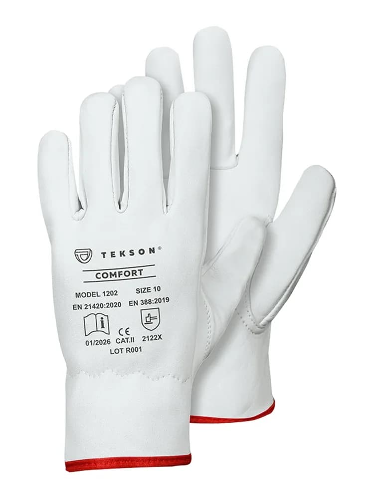 Gant TEKSON Comfort - format driver en cuir pleine fleur de chèvre