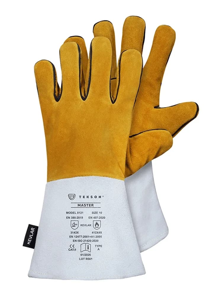 Gant TEKSON Master - gant long MIG avec coutures Kevlar