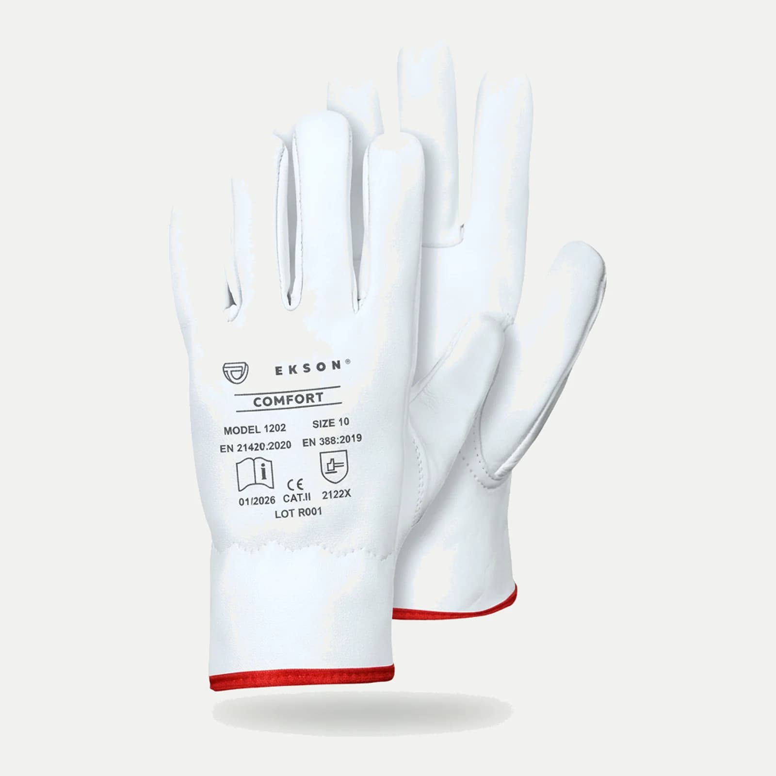 Gant TEKSON Comfort - format driver en cuir pleine fleur de chèvre