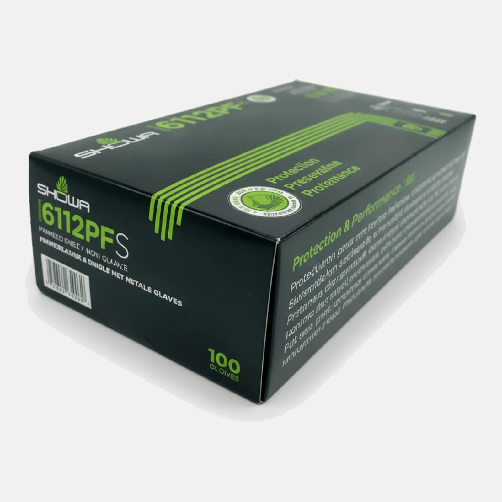 Gant SHOWA 6112PF - sensibilité tactile et contact alimentaire indiqué