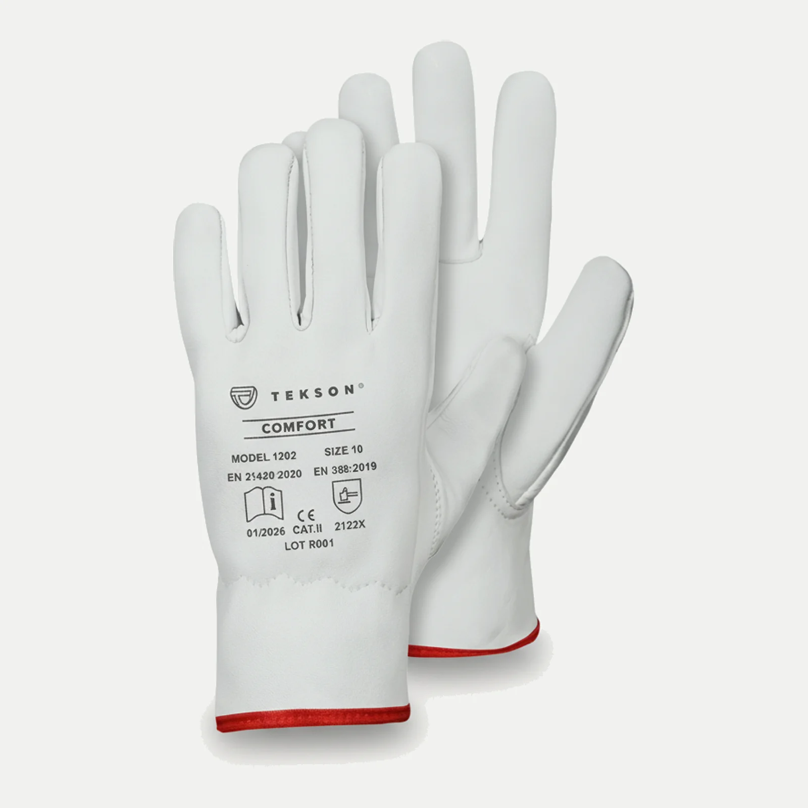 Gant TEKSON Comfort - format driver en cuir pleine fleur de chèvre